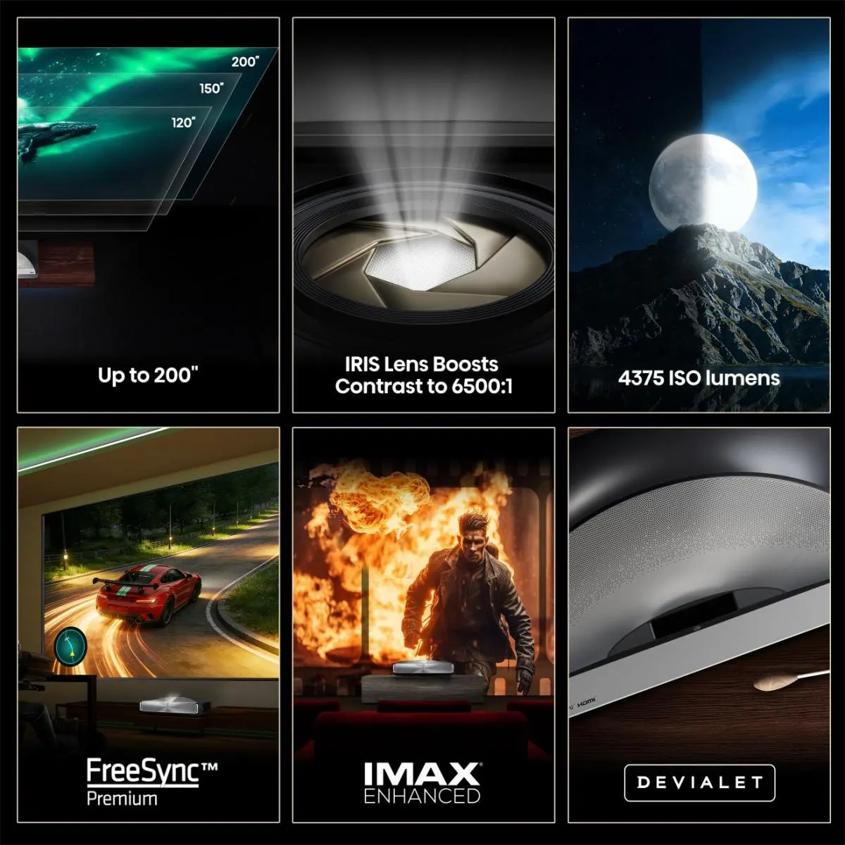 Hisense PX4 PRO 4K TriChroma Laser Projector
